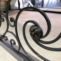 Note luxury design high quality wrought iron balustrades & handrails for hospital staircase railing